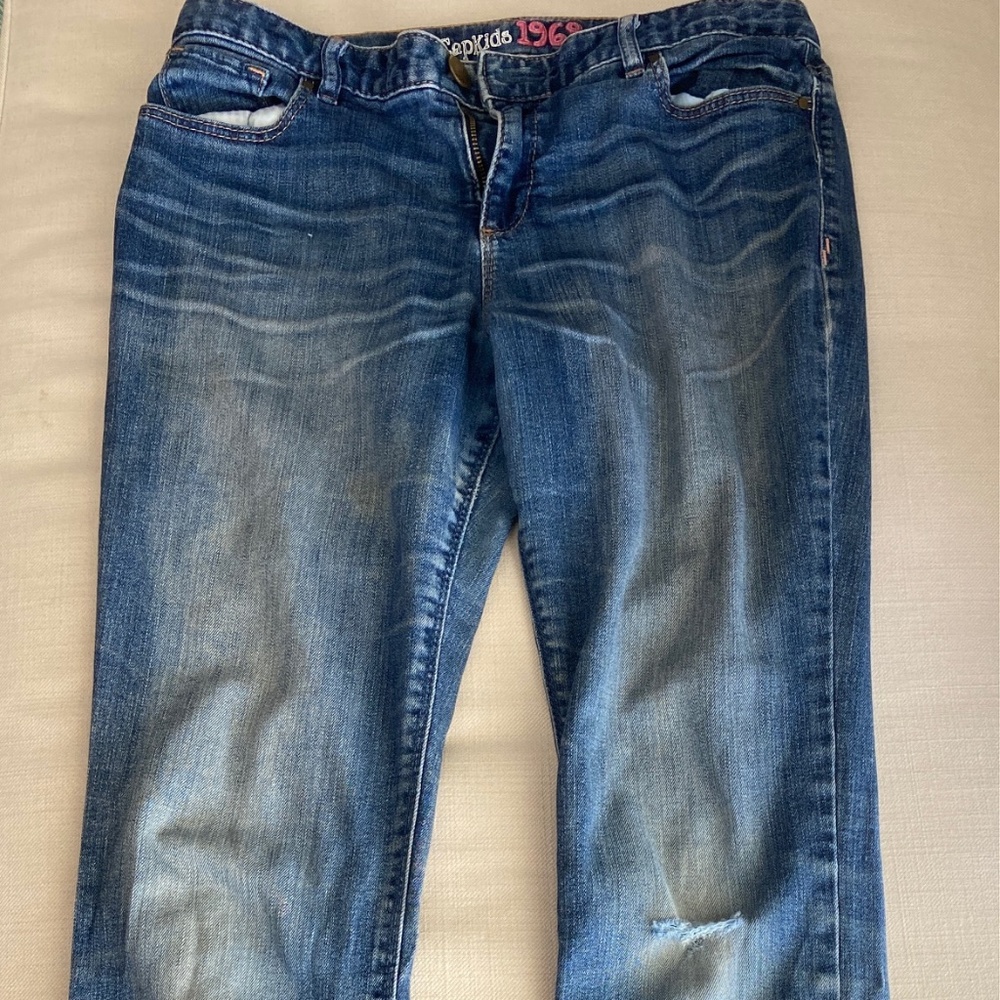 GAP Girl's Adjustable Super Skinny Jeans; Size Girl's 14 Plus